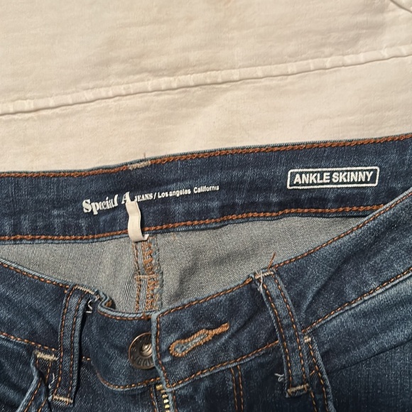 Women’s Special A Blue Jeans Ankle Skinny size 5 - Picture 2 of 3